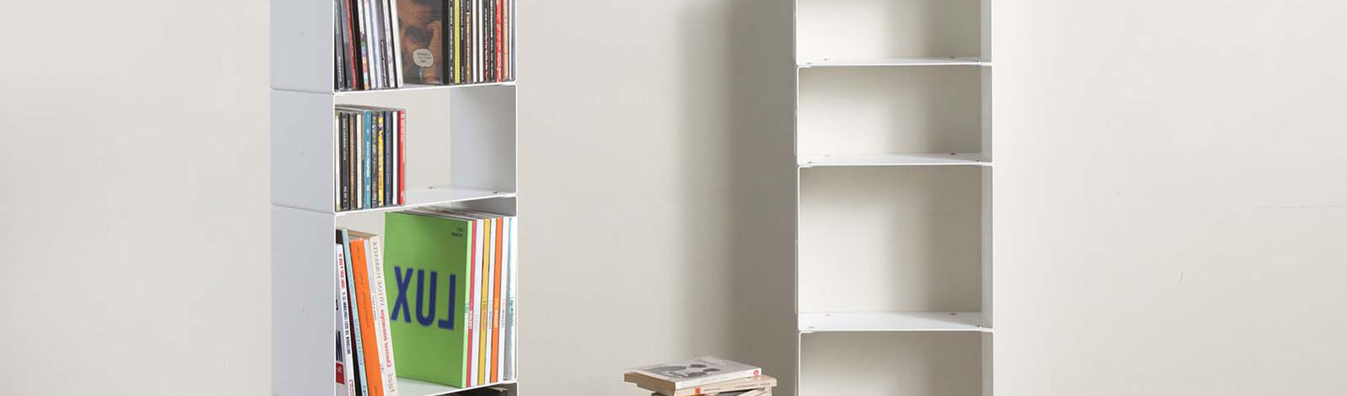 Achat grande bibliothèque design a parete