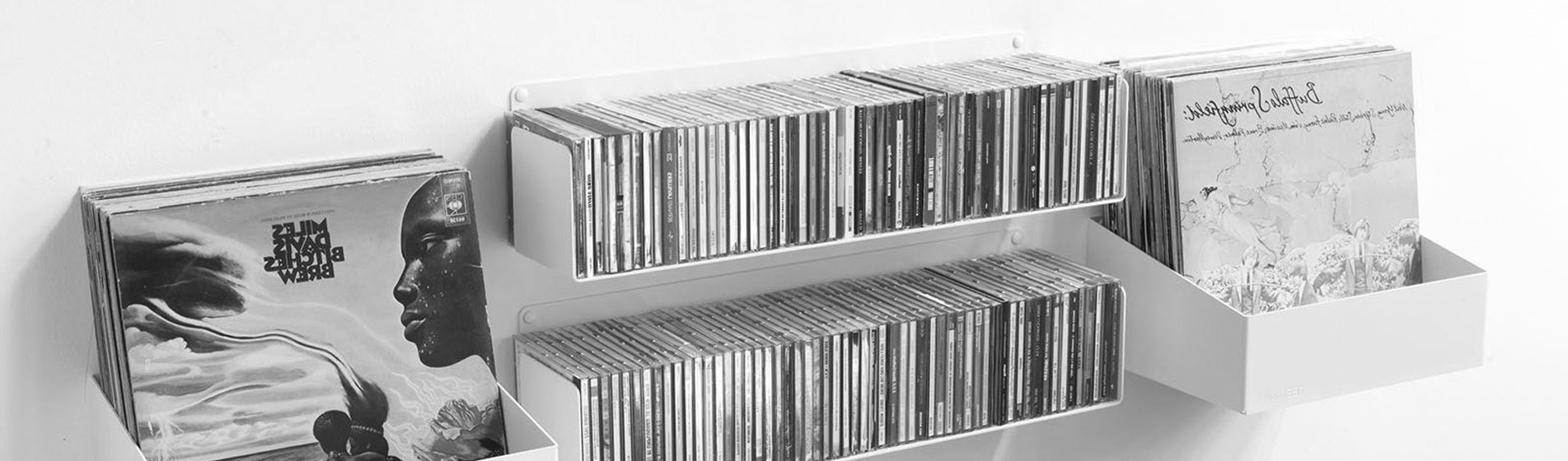 petite étagère CD & vinyles Paris