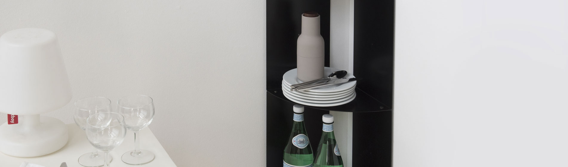 Etagere d'angle modulable