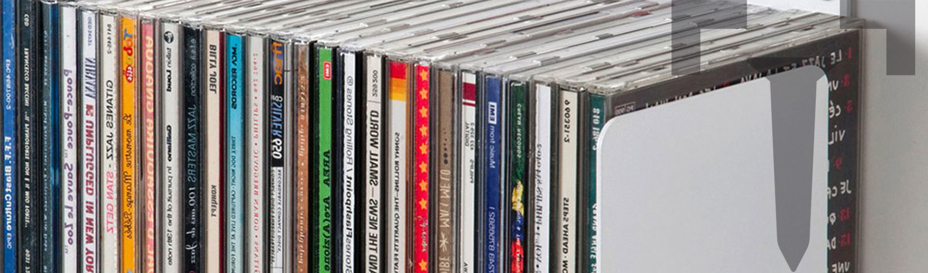 Achat petite étagère range cd design