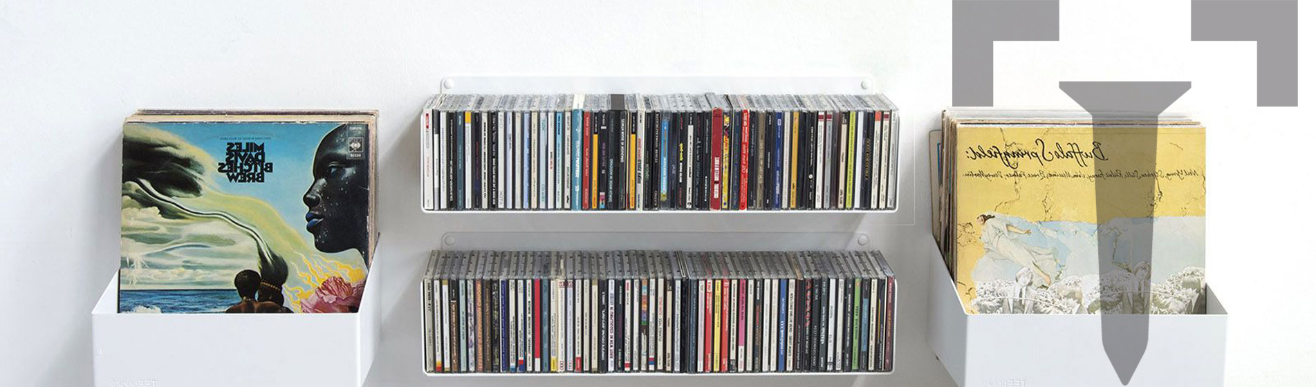 Grande étagère range cd originale