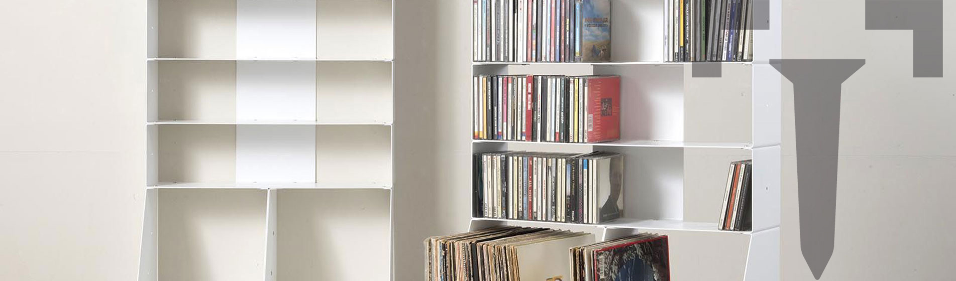 etagere range CD modulable Paris