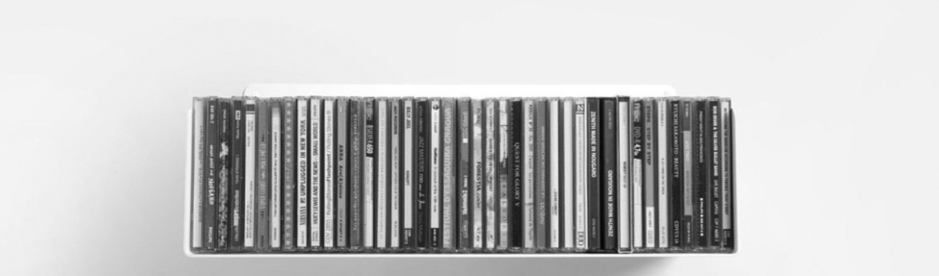 petite étagère range CD moderne Paris