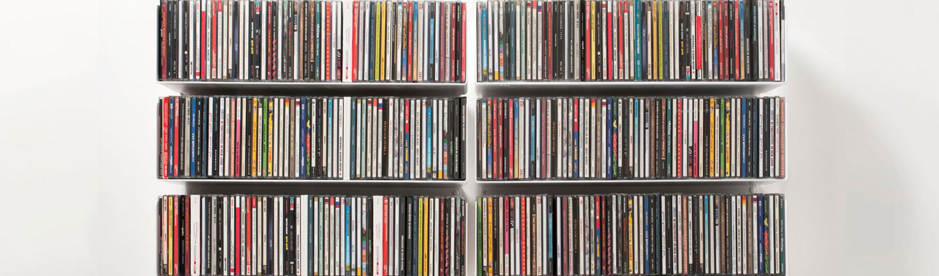 Achat grande étagère range cd design