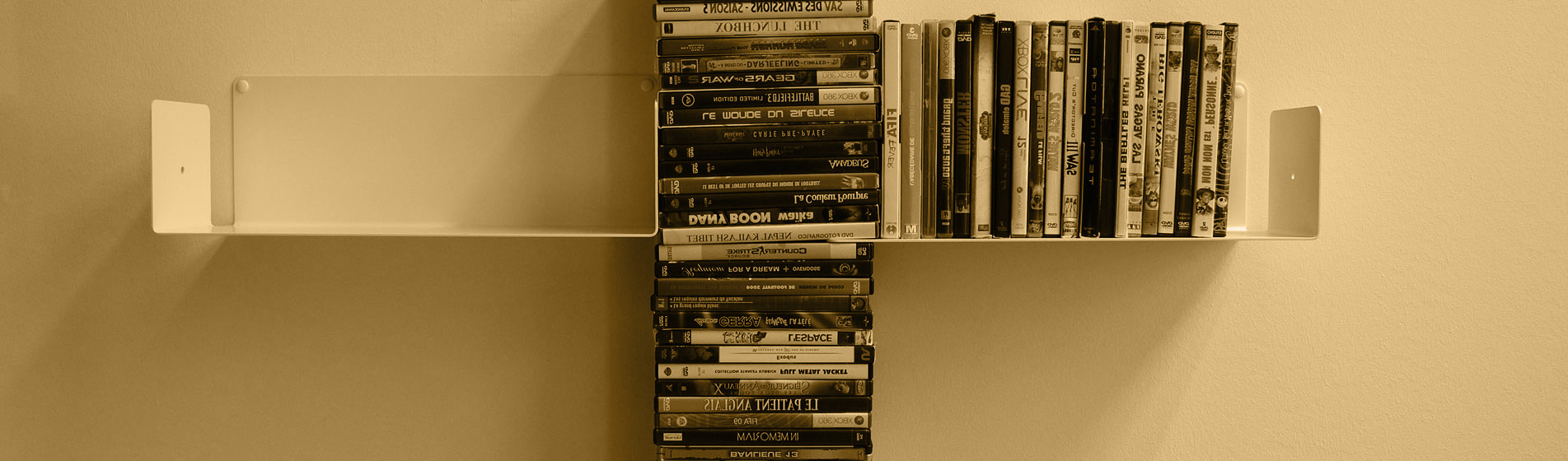 vente grande étagère range DVD Paris