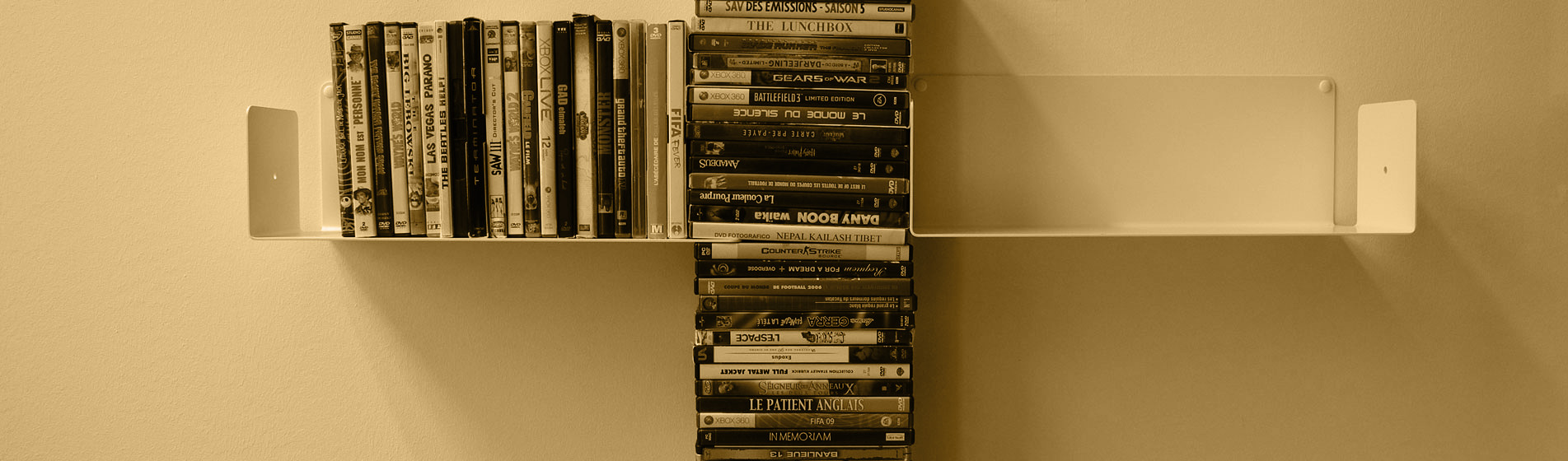prix étagère range DVD moderne Paris
