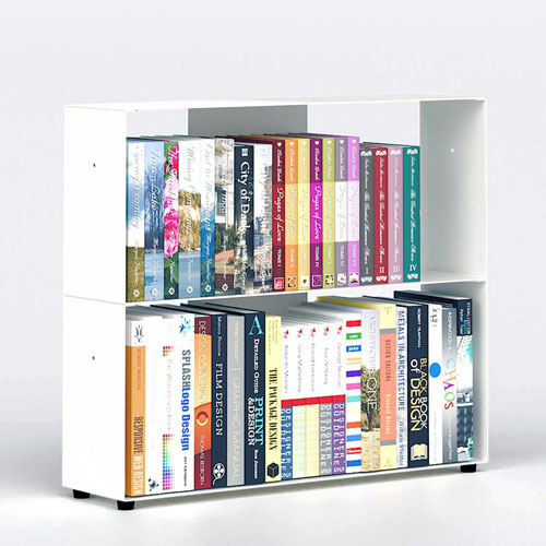 Rangement bibliothèque design