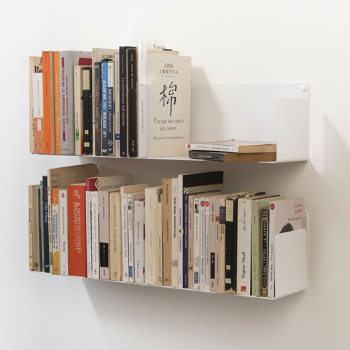 Petite étagère livre invisible
