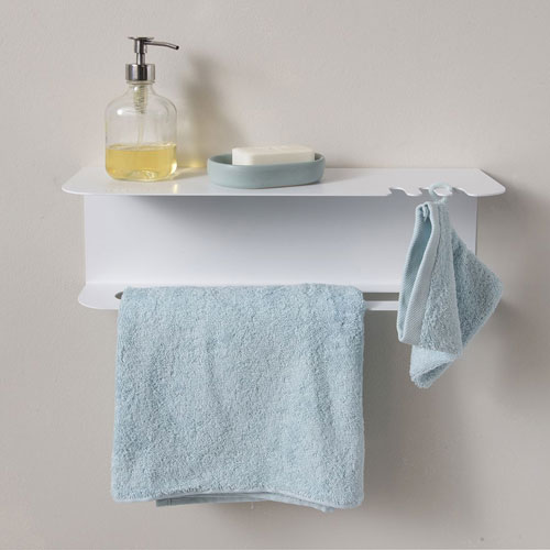 Achat petite étagère salle de bain invisible