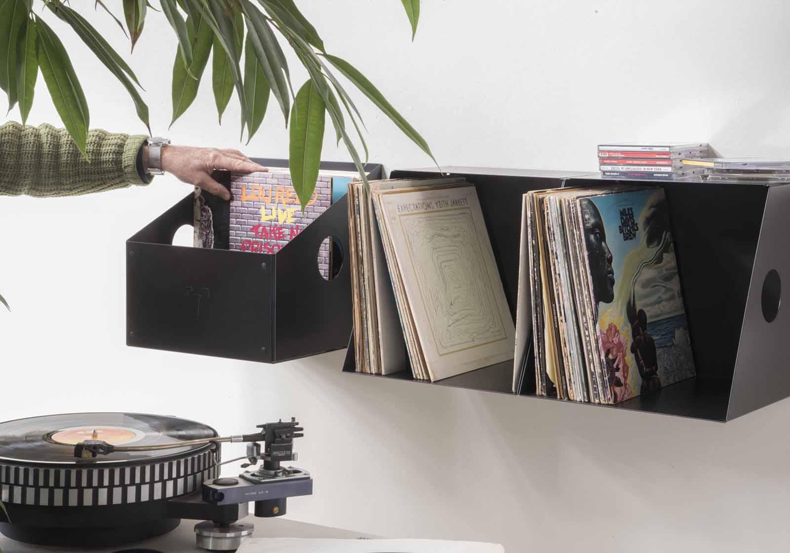 Découvrez notre nouveau système de Rangement vinyles - Boîte vinyles