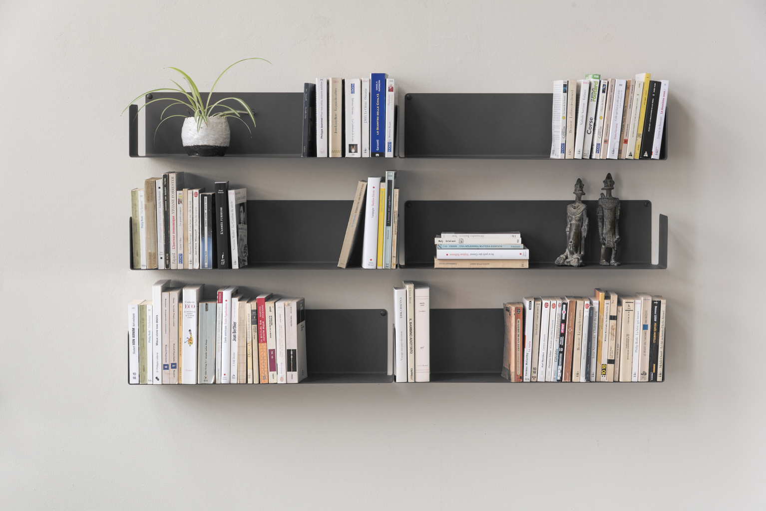 bibliothèque murale décoration